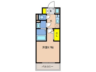 アドバンス神戸マーレの物件間取画像